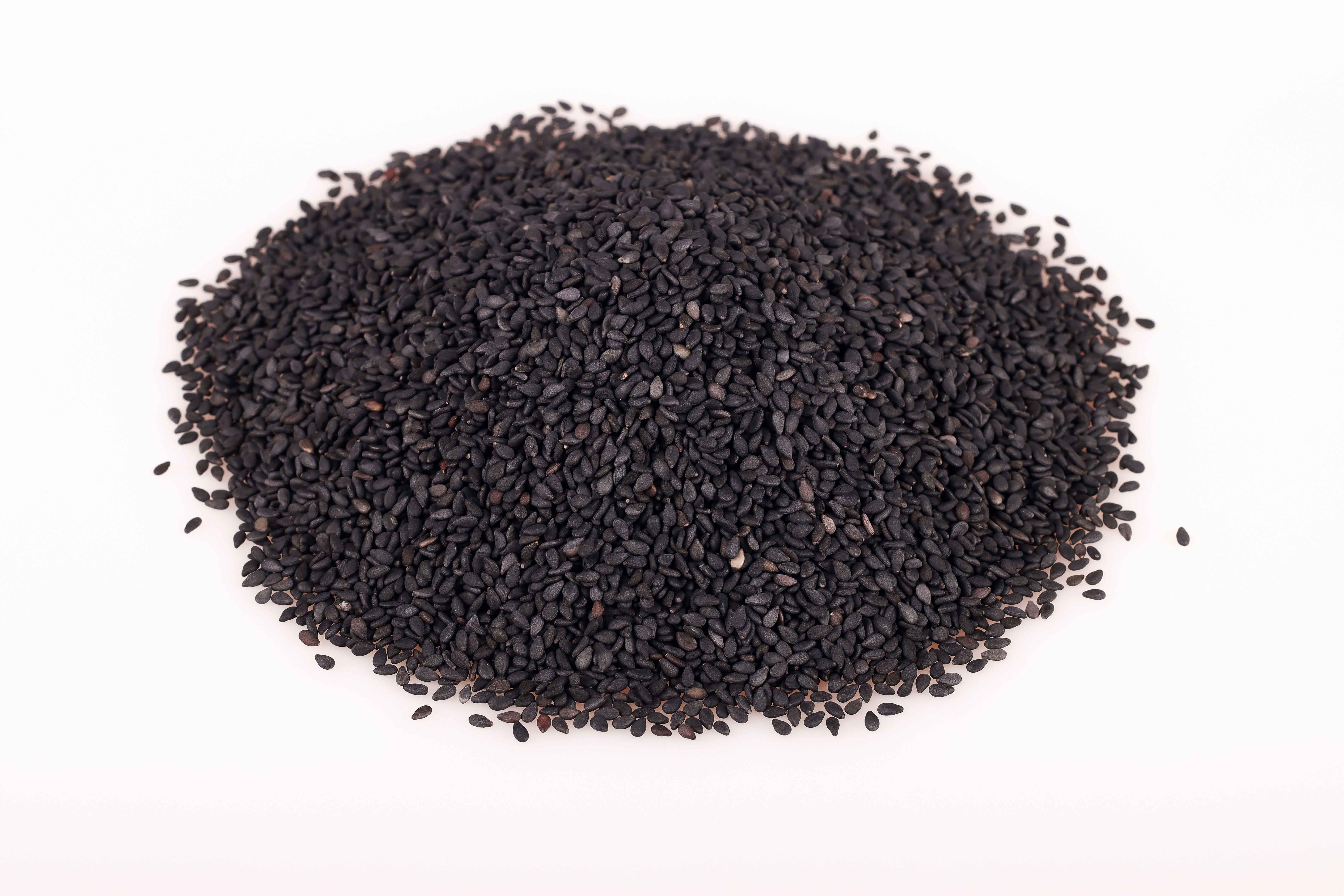 Selected black sesame